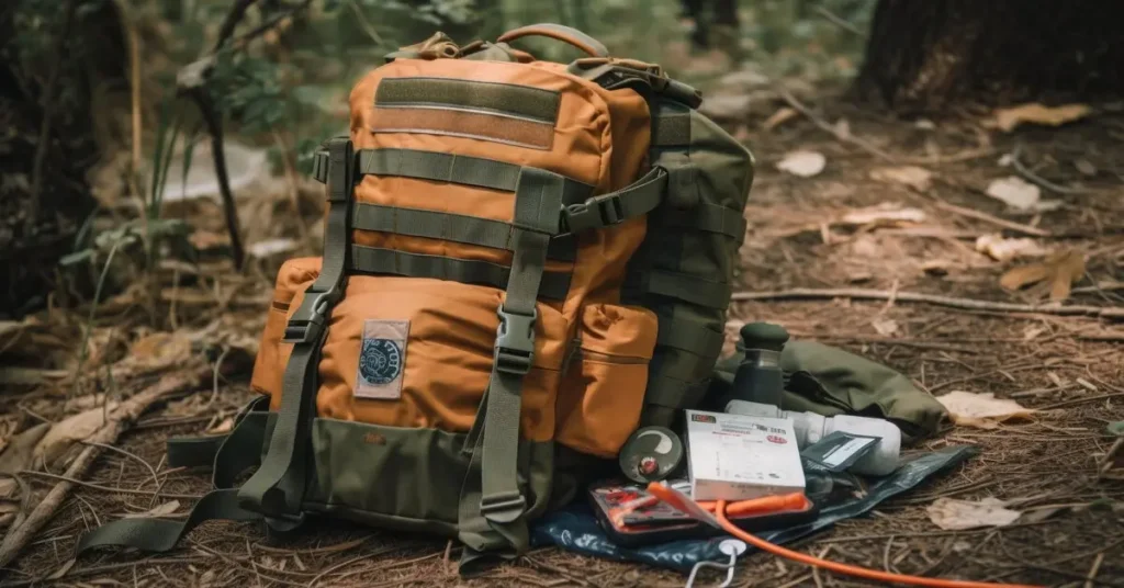 Essentinal equipment for a fall hiking outfit
