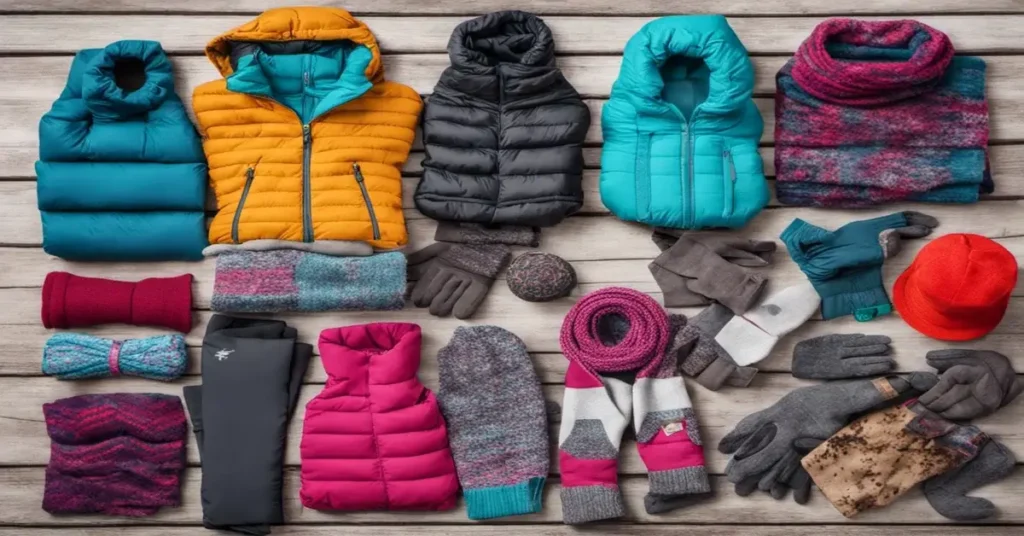 Equipment for woman winter hiking outfits. cute hiking outfits winter