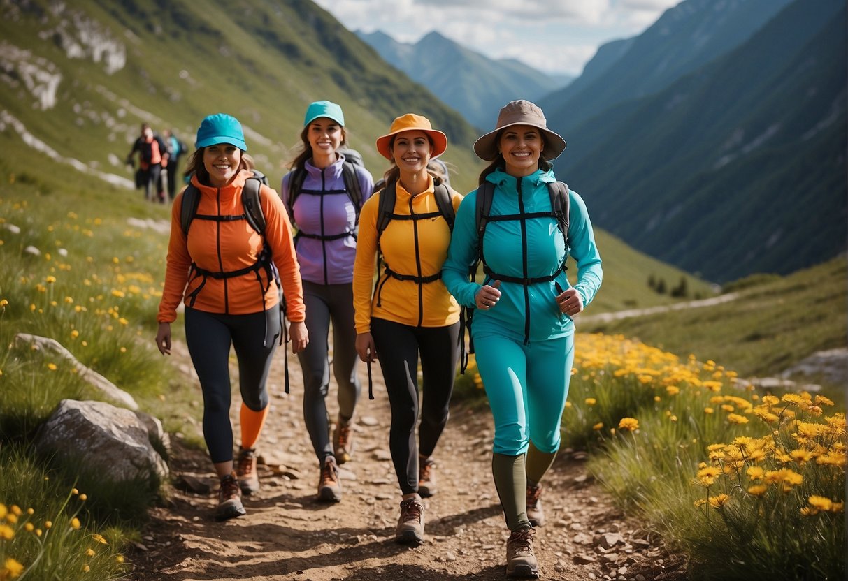 womens spring hiking outfits
