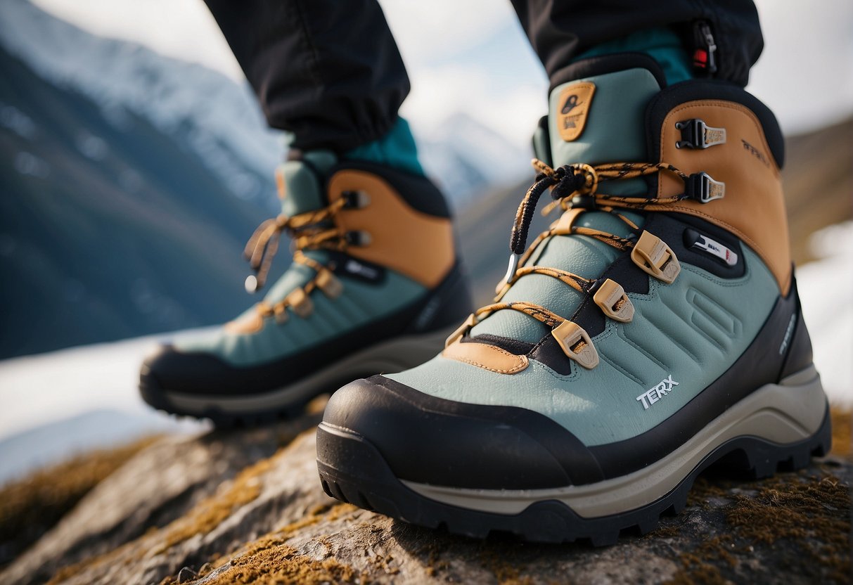 A Pair of hiking boots